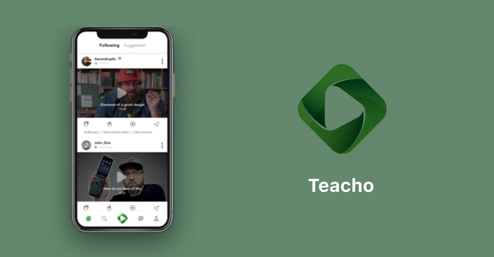 Teacho video-based social media
