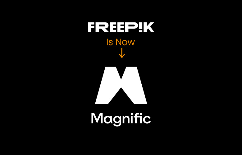 Freepik under its new name Magnific